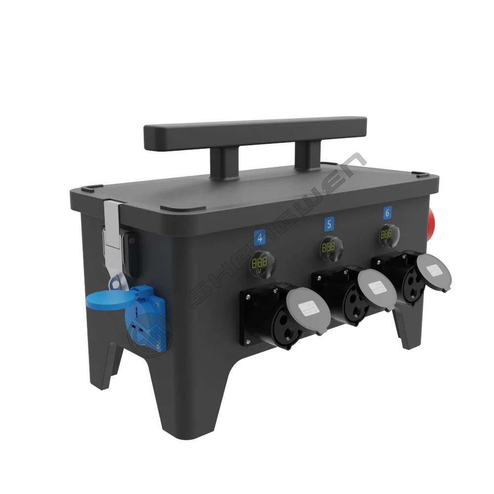 Plastic-Encased Power Supply Box for Route 6